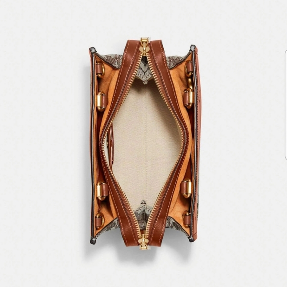 🎀NWT Coach Outlet Disney X Coach Rogue 25 Signature Textile Mickey Mouse - Picture 4 of 14